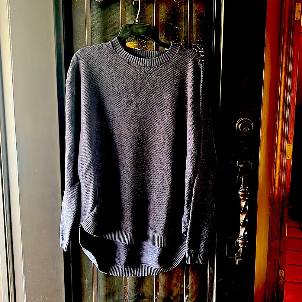 Merokeety Long Sleeve Crew Neck Sweater